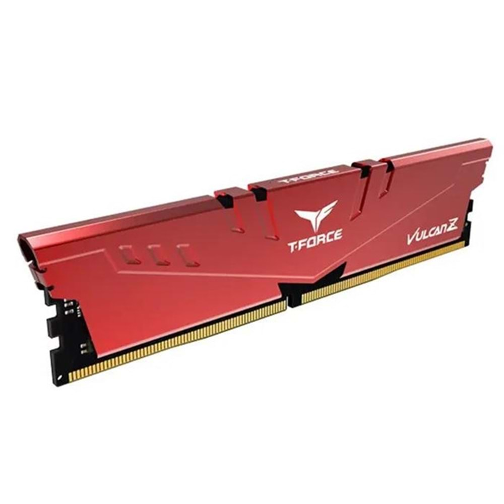 TEAM 16GB DDR4 3200MHZ CL16 PC RAM T-FORCE VULCAN Z RED TLZRD416G3200HC16F01