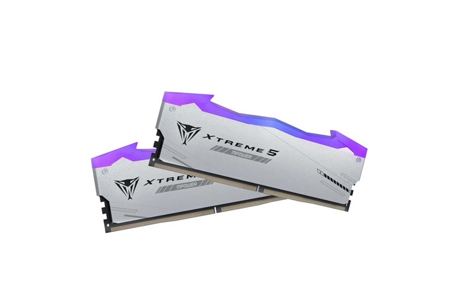 PATRIOT 48GB (2X 24GB) DDR5 8000MHZ CL38 RGB DUAL KIT PC RAM VIPER EXTREME 5 PVXR548G80C38KM BEYAZ