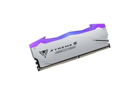 PATRIOT 48GB (2X 24GB) DDR5 8000MHZ CL38 RGB DUAL KIT PC RAM VIPER EXTREME 5 PVXR548G80C38KM BEYAZ