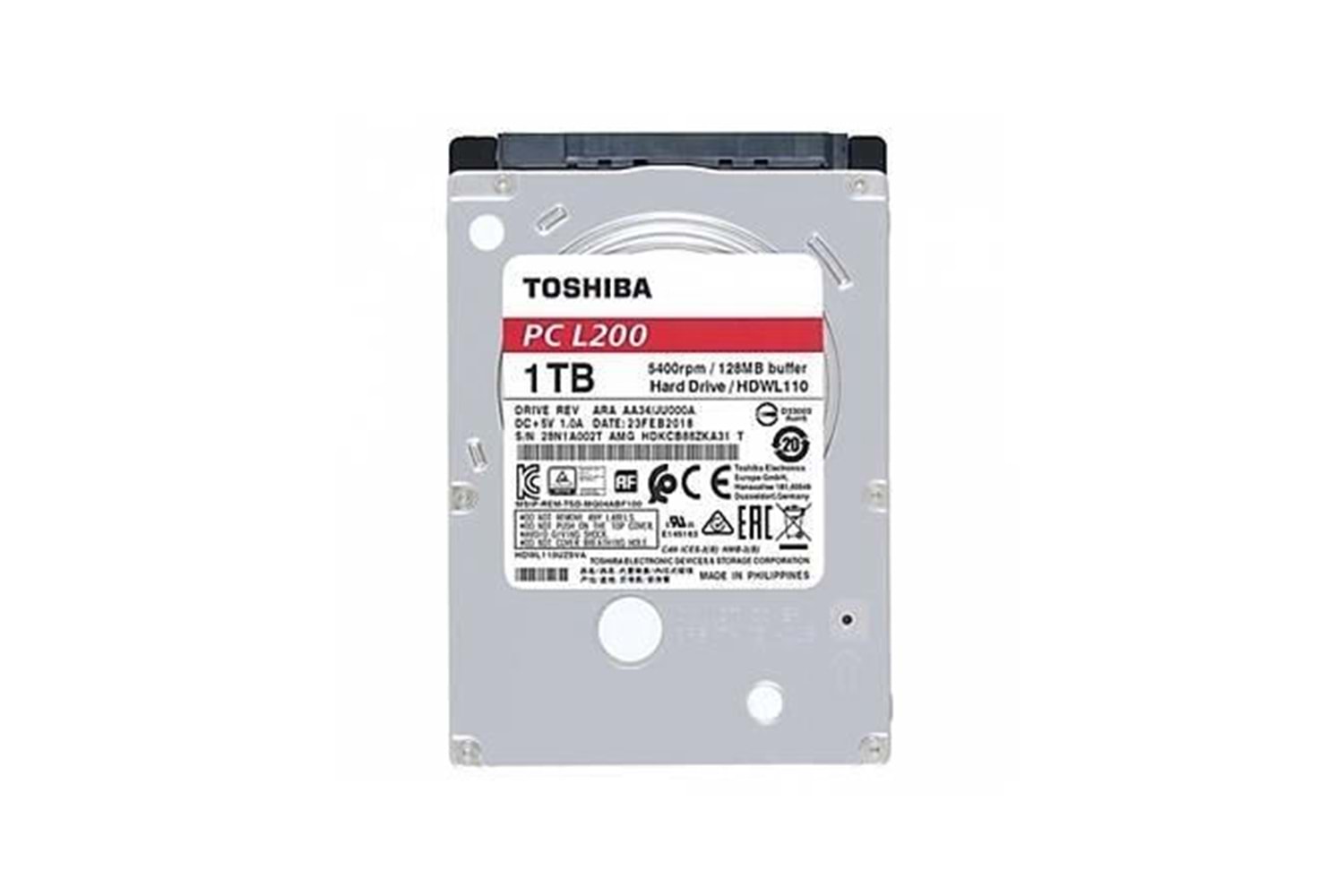 TOSHIBA 1TB 2.5