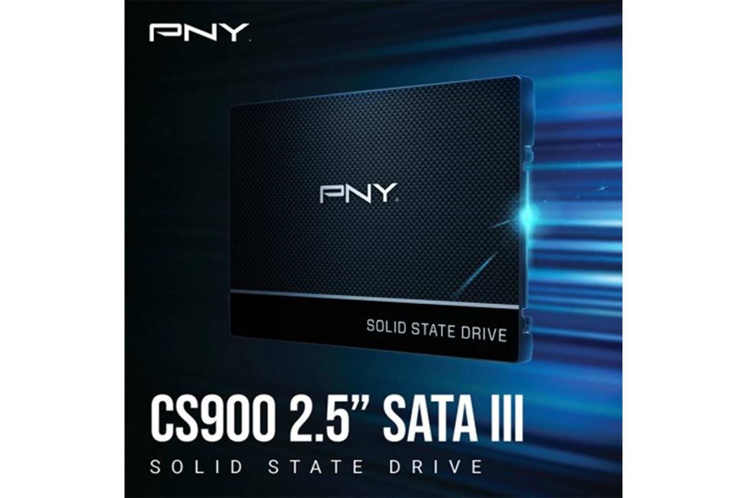 PNY 250GB CS900 SSD7CS900-250-RB 535-500MB/s SSD SATA-3 DİSK