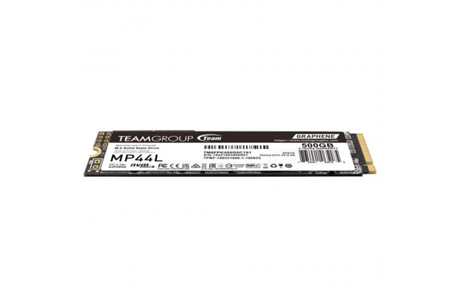 TEAM 500GB MP44L TM8FPK500G0C101 5000-2500MB/s M2 NVME GEN4 DİSK