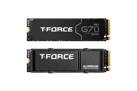 TEAM 1TB T-FORCE G70 PRO TM8FFH001T0C129 7400-6600MB/s M2 NVME GEN4 DİSK SOĞUTUCULU