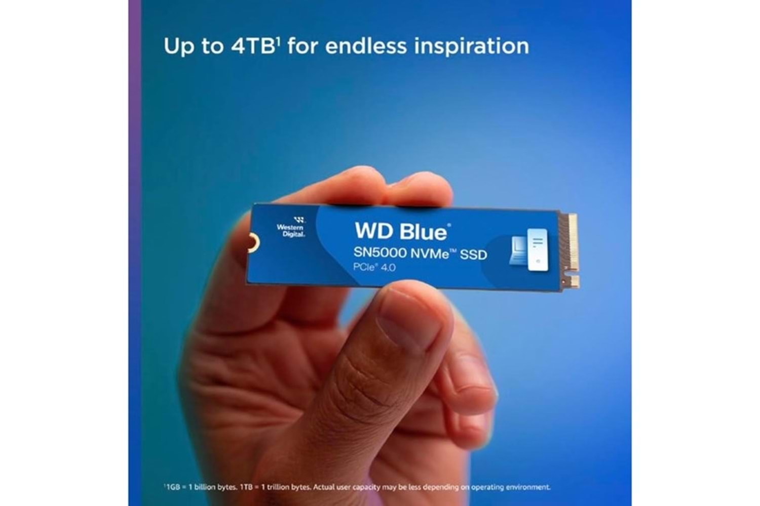 WD 4TB BLUE WDS500G4B0E 5500-5000MB/s M2 NVME GEN4 DİSK