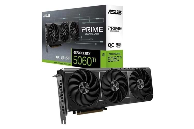ASUS 8GB PRIME RTX5060TI-O8G GDDR7 128bit HDMI DP PCIe 5.0