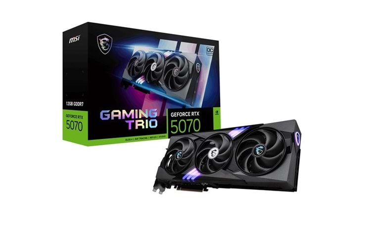 MSI RTX5070 12GB GAMING TRIO OC 12G GDDR7 192bit HDMI DP PCIe 5.0	