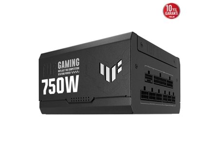 ASUS 750W 80+ GOLD TUF GAMING 750G TAM MODÜLER POWER SUPPLY