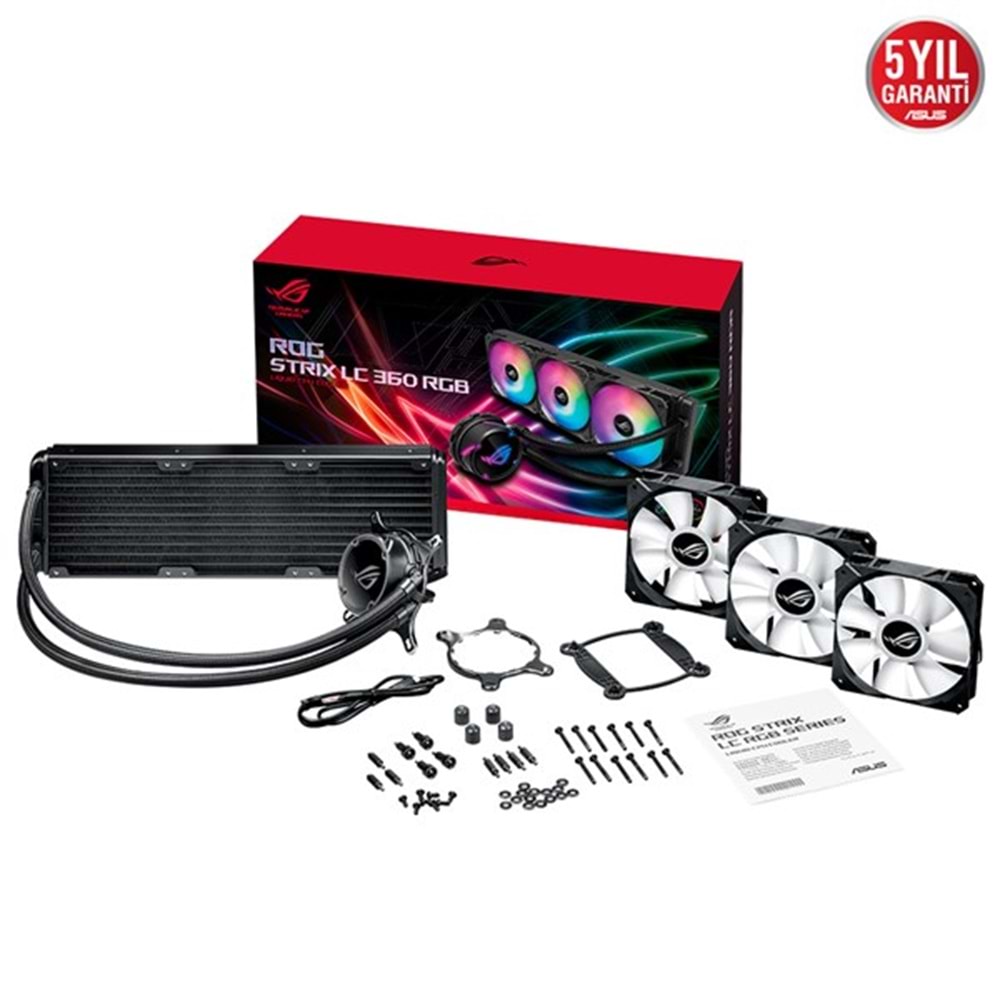 ASUS 360MM ROG RYUJIN III 360 ARGB AM5-1700P SIVI SOĞUTMALI İŞLEMCİ FANI