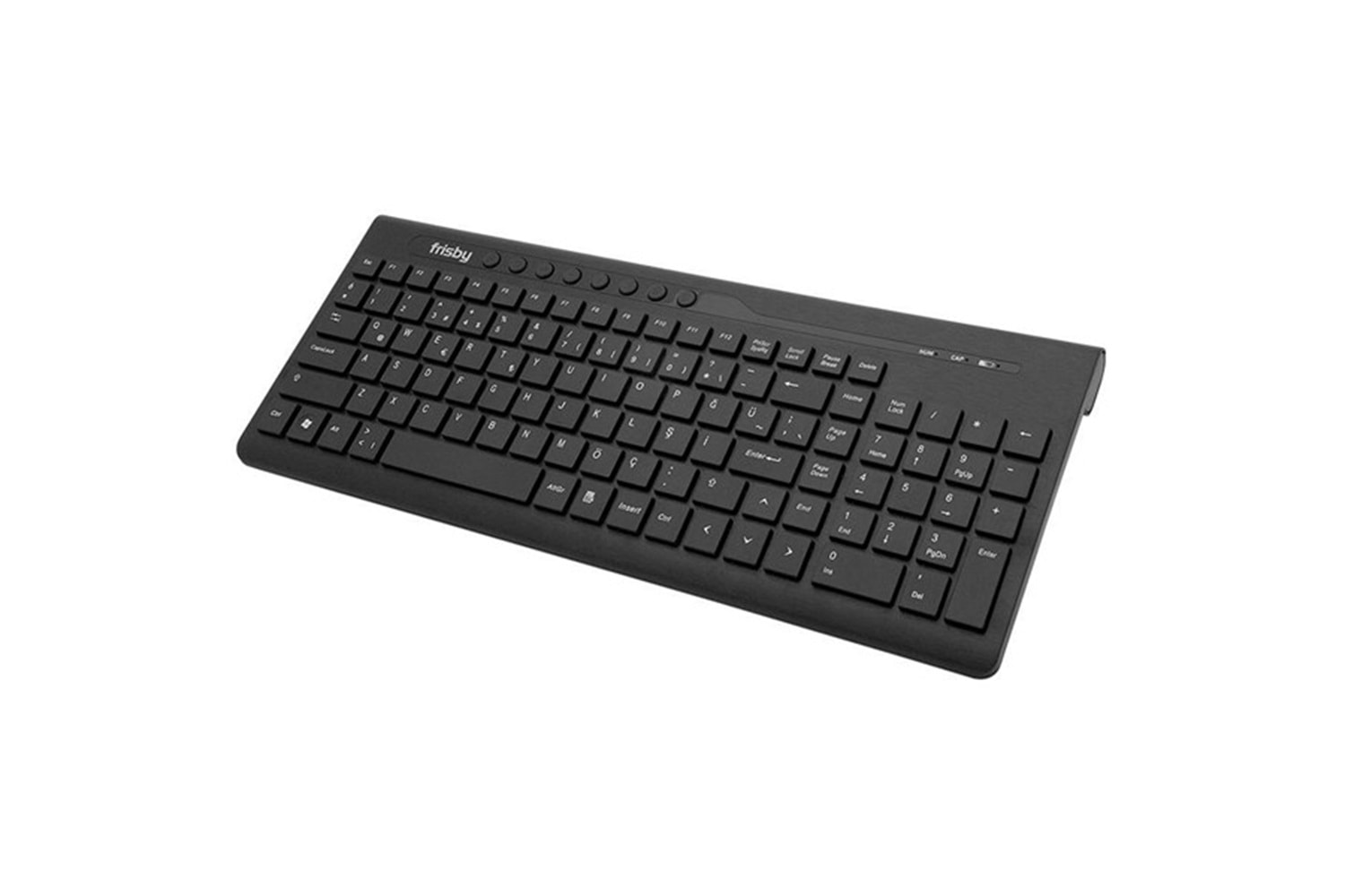 FRISBY FK-W156QU Kablosuz Q Trk Siyah Multimedya Klavye - Mouse Set	