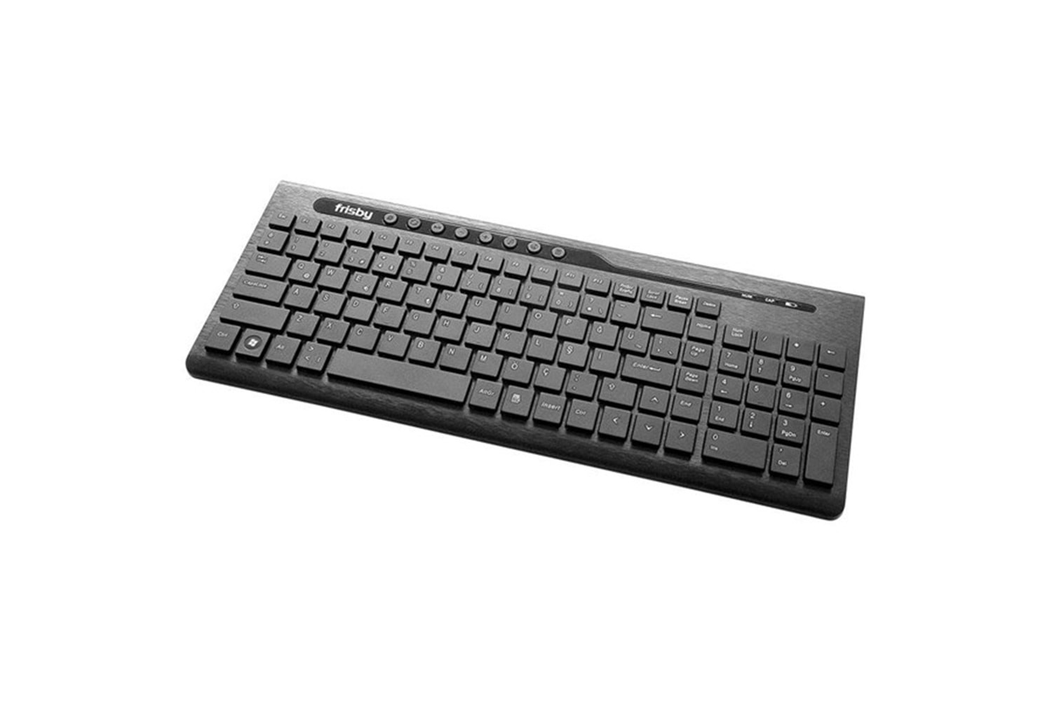 FRISBY FK-W156QU Kablosuz Q Trk Siyah Multimedya Klavye - Mouse Set	