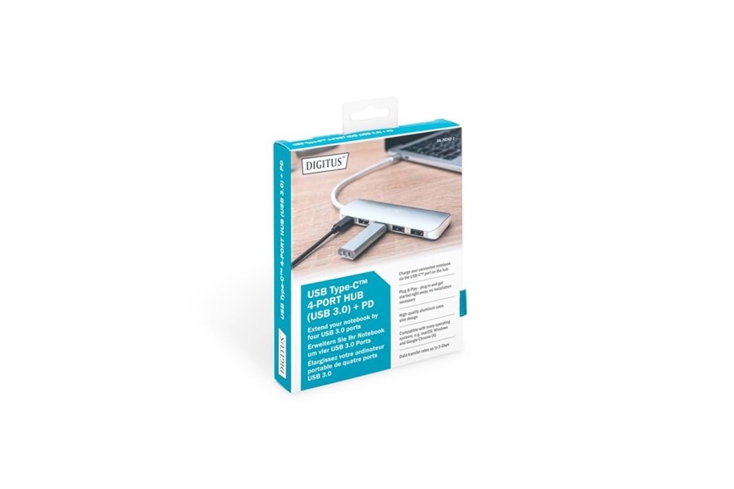 DIGITUS 4port DA-70242-1 Usb 3.0 Çoklayıcı