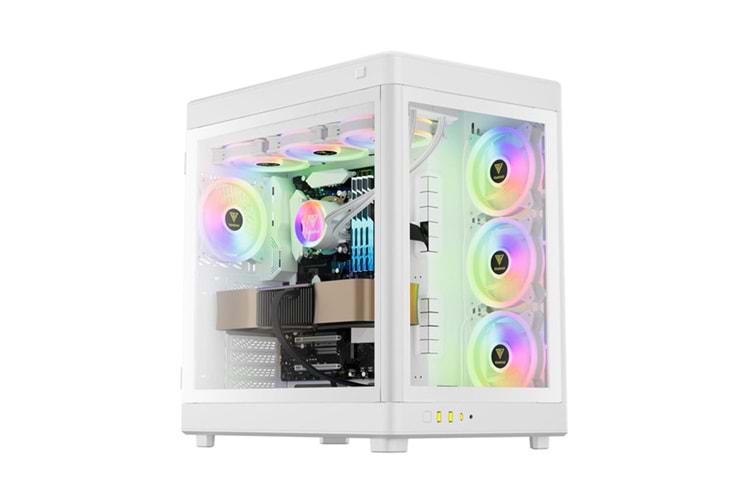 GAMDIAS 850W 80+ BRONZE NESO P1 GAMING MID-TOWER PC KASASI BEYAZ