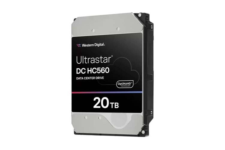 WD 20TB ULTRASTAR DC HC560 WUH722020BLE6L4 512MB 7200RPM ENTERPRISE SAS DİSK