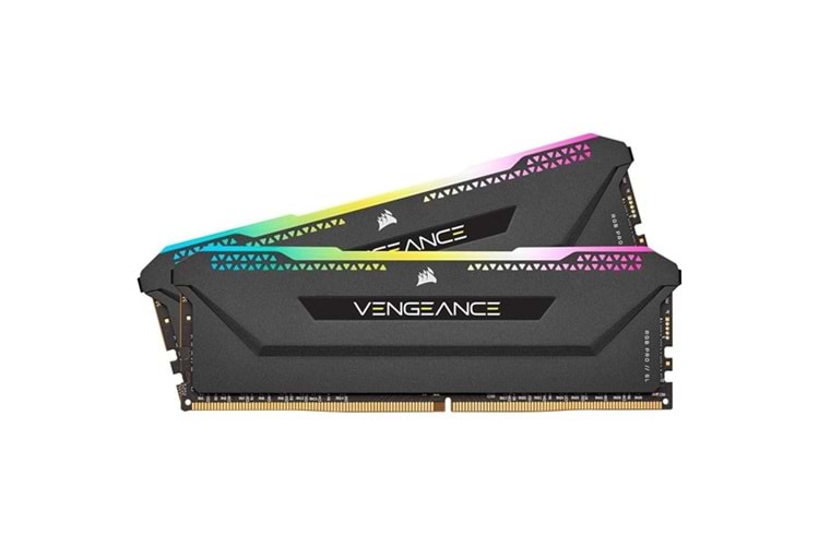 CORSAIR 32GB (2X 16GB) DDR4 3200MHZ CL16 RGB DUAL KIT PC RAM VENGEANCE RGB PRO SL CMH32GX4M2Z3600C18