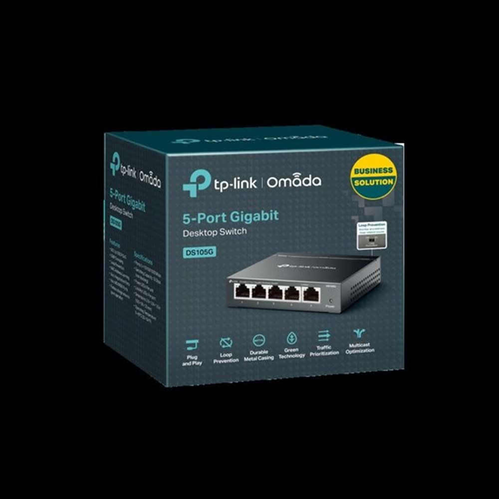 TP-LINK 5port DS105G GIGABIT YÖNETİLEMEZ SWITCH