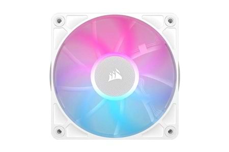 CORSAIR QX120 CO-9051023-WW 12CM RGB KASA FANI BEYAZ
