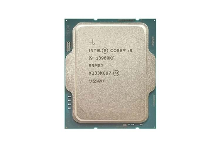 INTEL CORE i9 13900KF 68MB 24çekirdekli VGA YOK 1700p 125w Kutusuz+Fansız