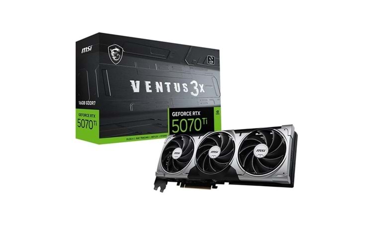 MSI RTX5070TI 16GB VENTUS 3X GDDR7 256bit HDMI DP PCIe 5.0