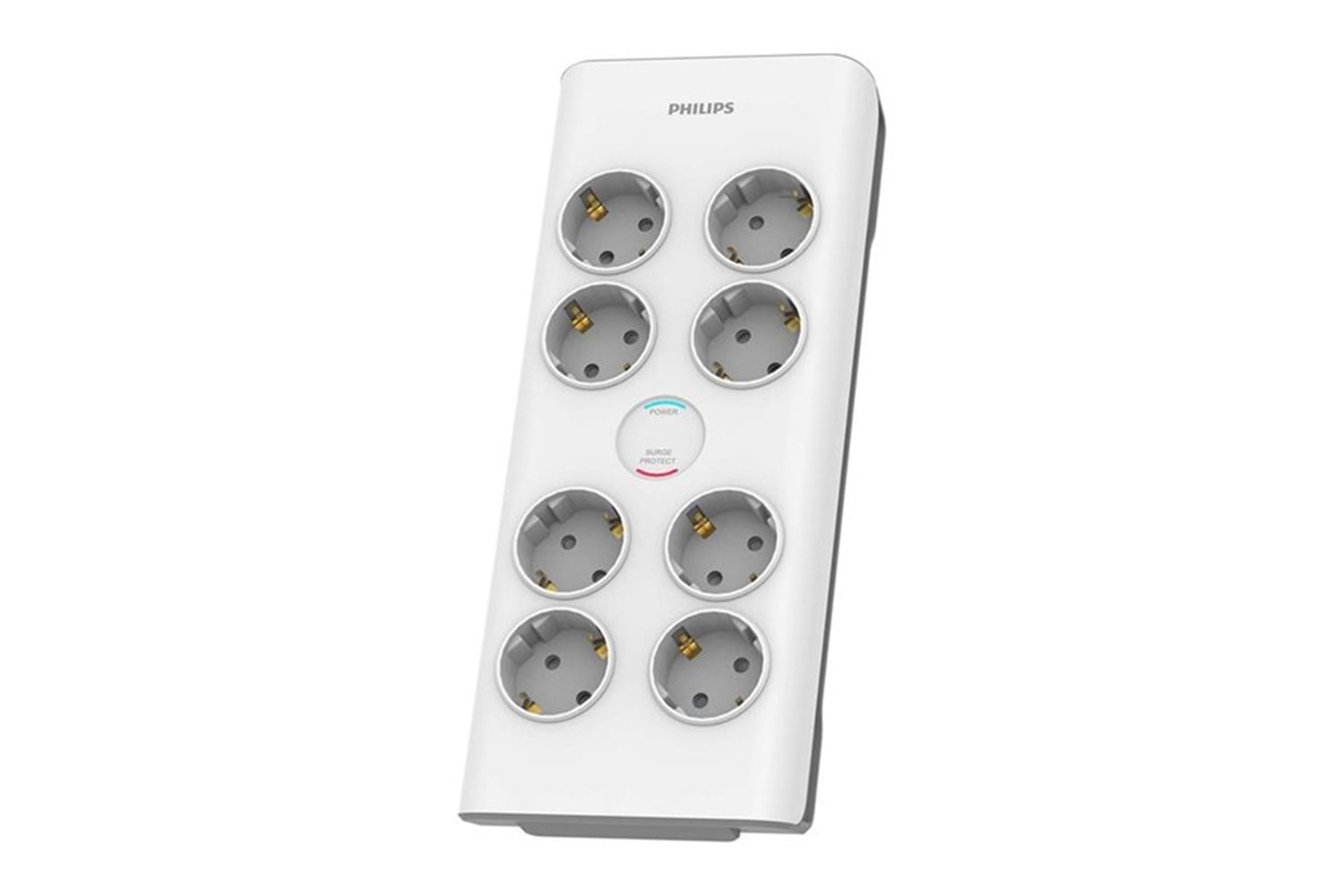 PHILIPS 8-li SPN7080WA/62 900 Joules Akım Koruma Prizi Beyaz