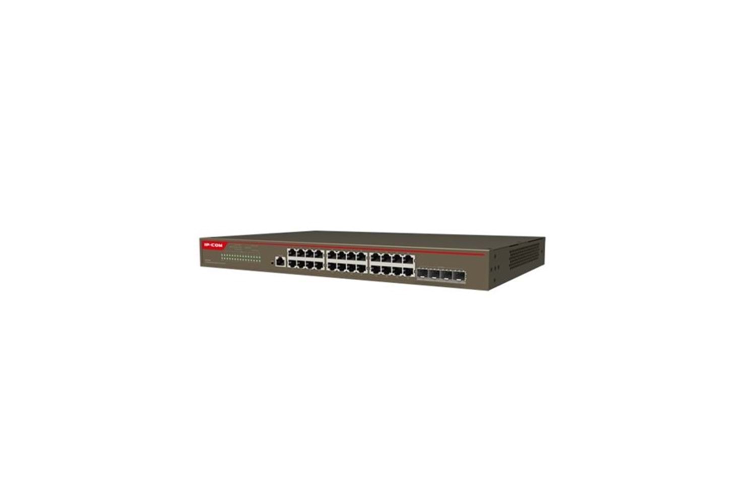 IP-COM 24port G5328X GIGABIT 4-10GBE SFP L3 YÖNETİLEBİLİR RACKMOUNT SWITCH 