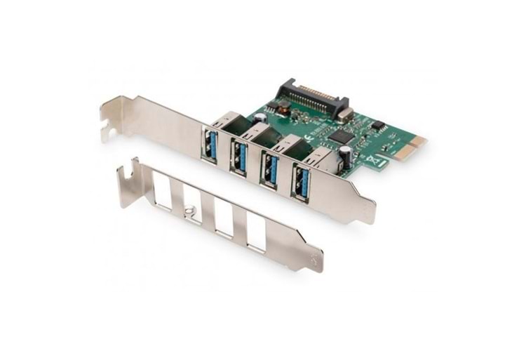 DIGITUS 4port DS-30221-1 PCIe USB 3.0 Çoklayıcı