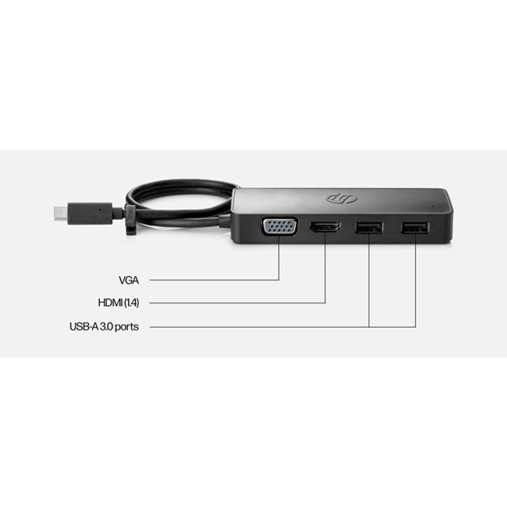 HP Travel Usb Type-C Hub (235N8AA)