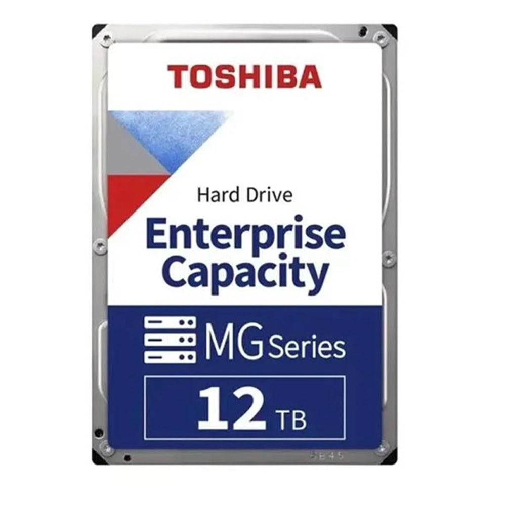 TOSHIBA 12TB MG09 MG09ACA12TE 256MB 7200RPM SATA-3 NAS VE GÜVENLİK DİSKİ