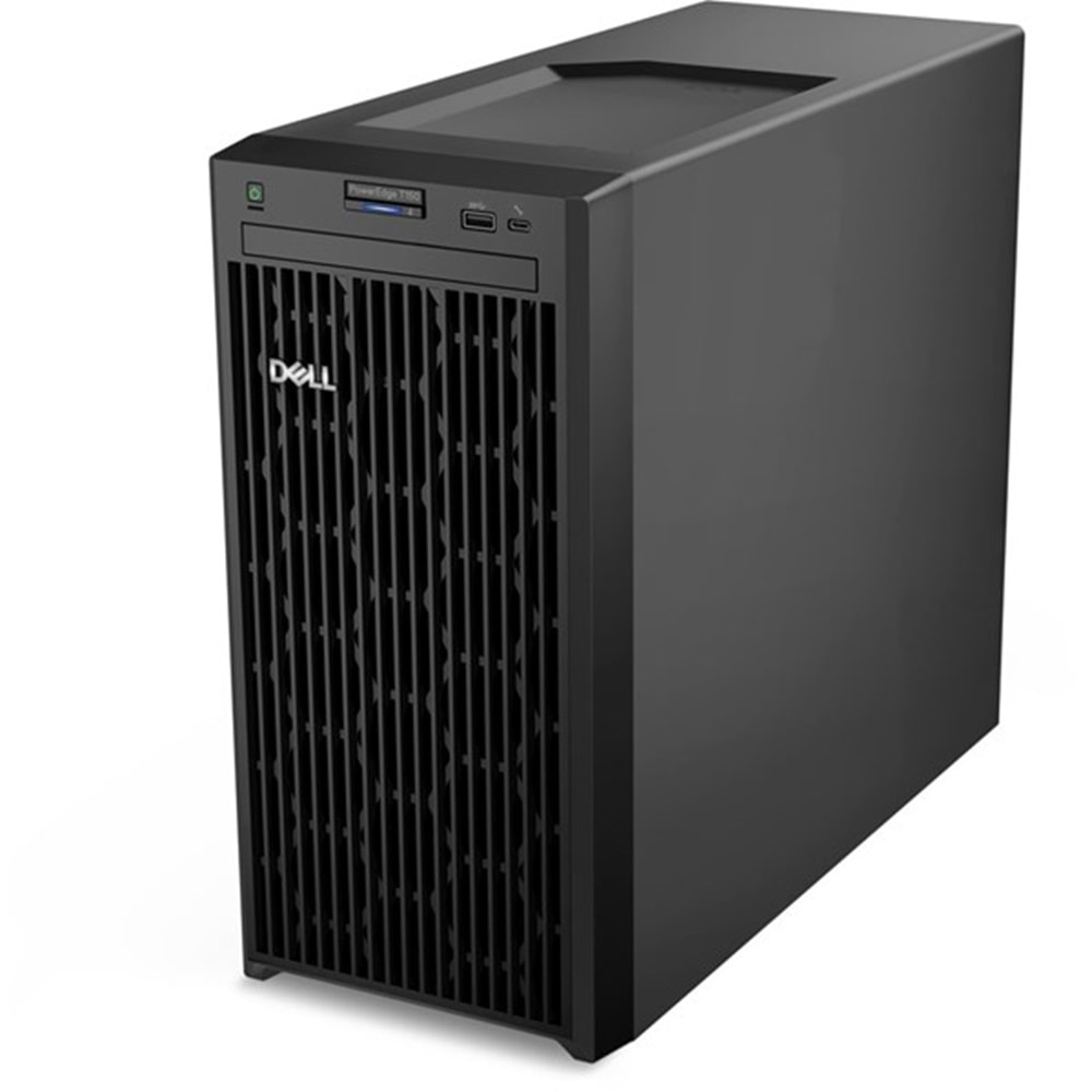 DELL T150 PET150SPL5 E-2314 1x16gb 1x480gb SSD 365w 5U Tower Sunucu PERC H355 Adapter, Full Height	