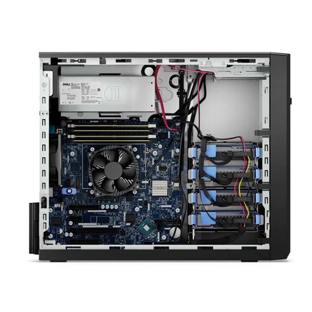 DELL T150 PET150SPL5 E-2314 1x16gb 1x480gb SSD 365w 5U Tower Sunucu PERC H355 Adapter, Full Height	