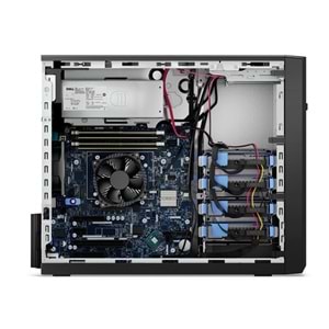 DELL T150 PET150SPL5 E-2314 1x16gb 1x480gb SSD 365w 5U Tower Sunucu PERC H355 Adapter, Full Height	