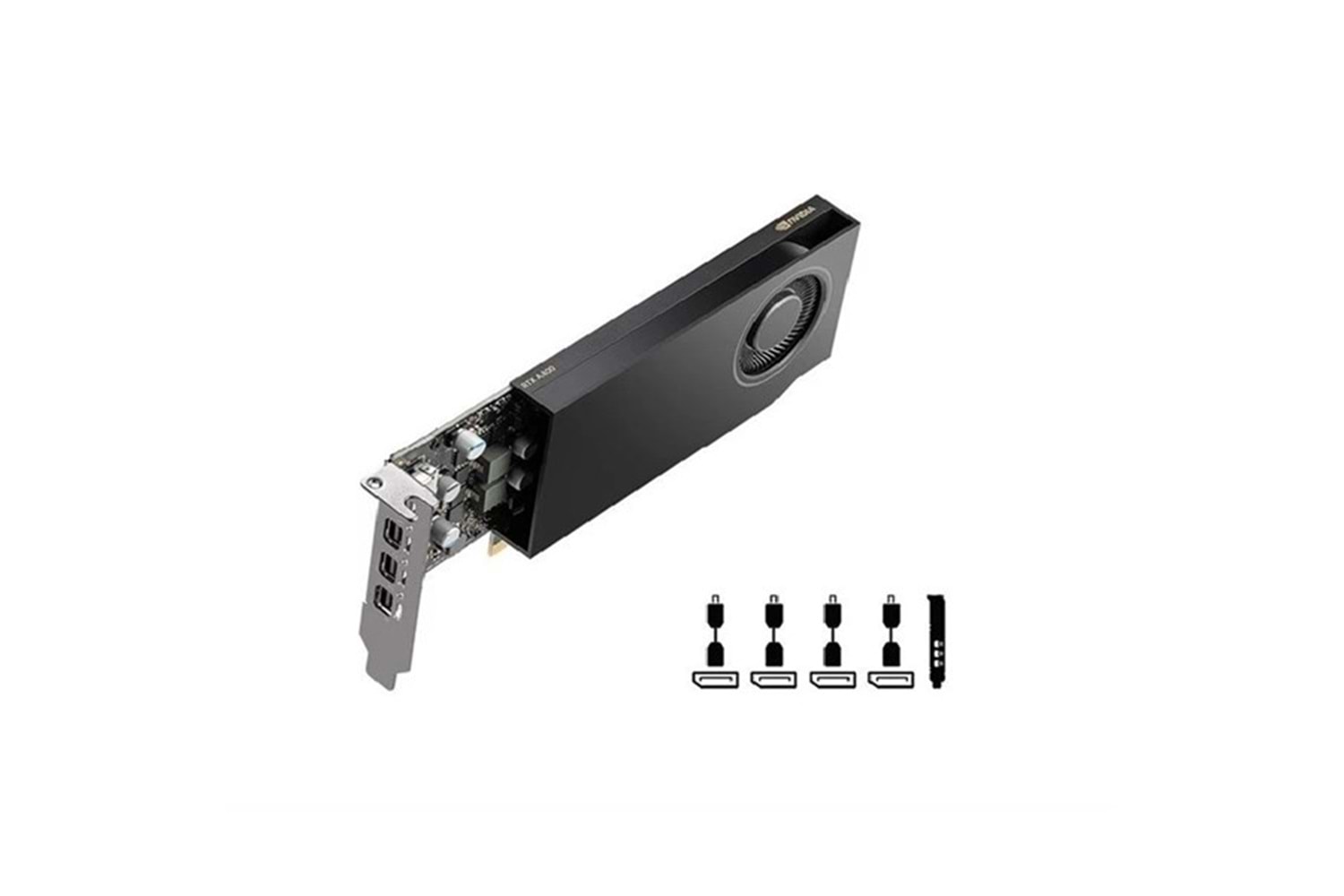 PNY RTX A400 4GB VCNRTXA400-SB GDDR6 64bit mDP PCIe 4.0