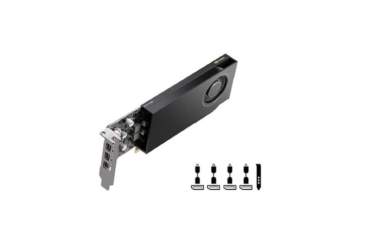 PNY RTX A400 4GB VCNRTXA400-SB GDDR6 64bit mDP PCIe 4.0