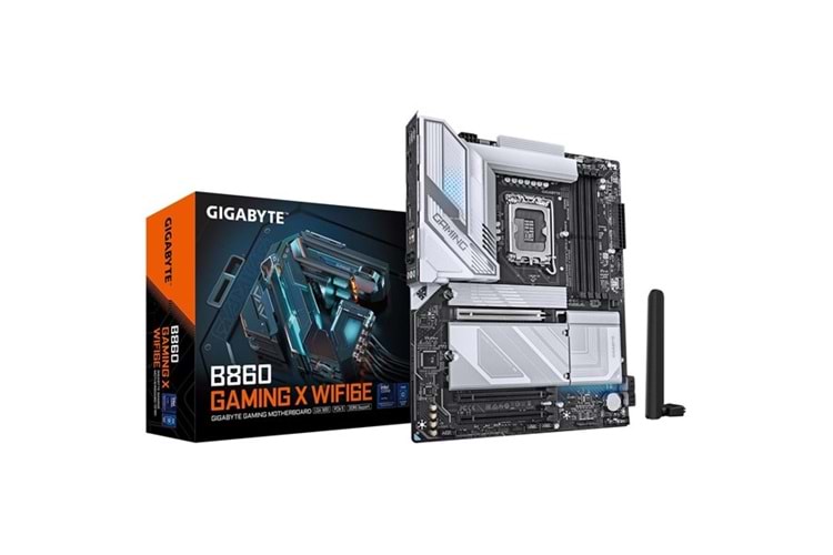 GIGABYTE B860 GAMING X WIFI6E DDR5 HDMI-DP TYPE-C PCIE 5.0 1851P ATX
