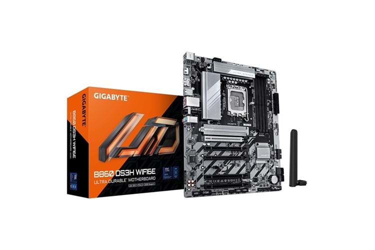 GIGABYTE B860 DS3H DDR5 HDMI-DP TYPE-C PCIE 5.0 1851P ATX