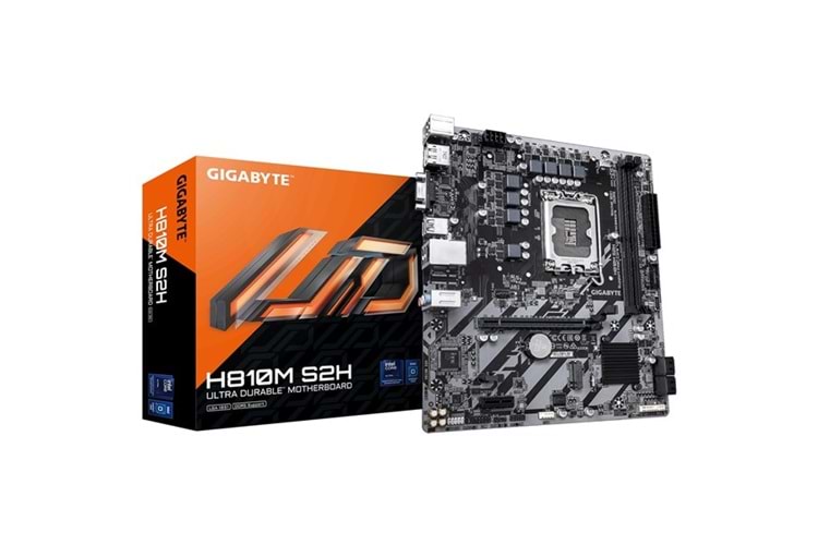 GIGABYTE H810M S2H DDR5 HDMI-DP PCIE 4.0 1851P mATX