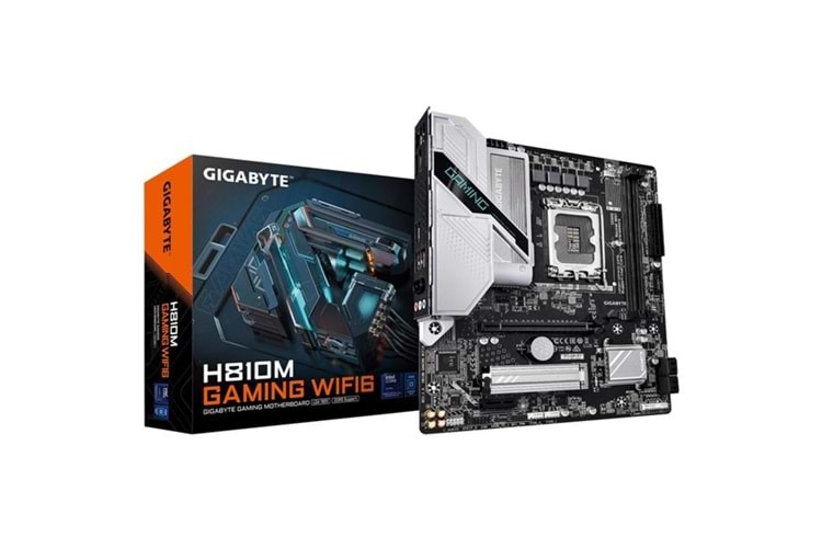 GIGABYTE H810M GAMING WIFI6 DDR5 HDMI-DP PCIE 4.0 1851P mATX