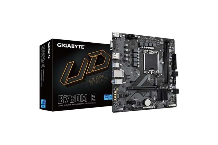 GIGABYTE B760M E DDR5 HDMI-DP PCIE 4.0 1700P mATX