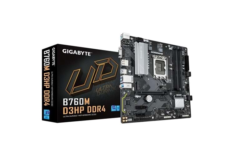 GIGABYTE B760M D3HP DDR4 HDMI-DP PCIE 4.0 1700P mATX