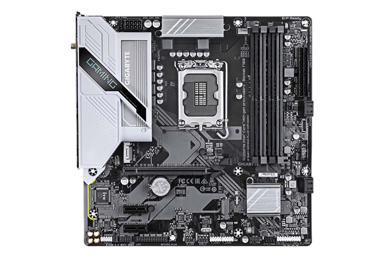 GIGABYTE B760M GAMING PLUS WIFI6 DDR4 HDMI-DP PCIE 4.0 1700P mATX