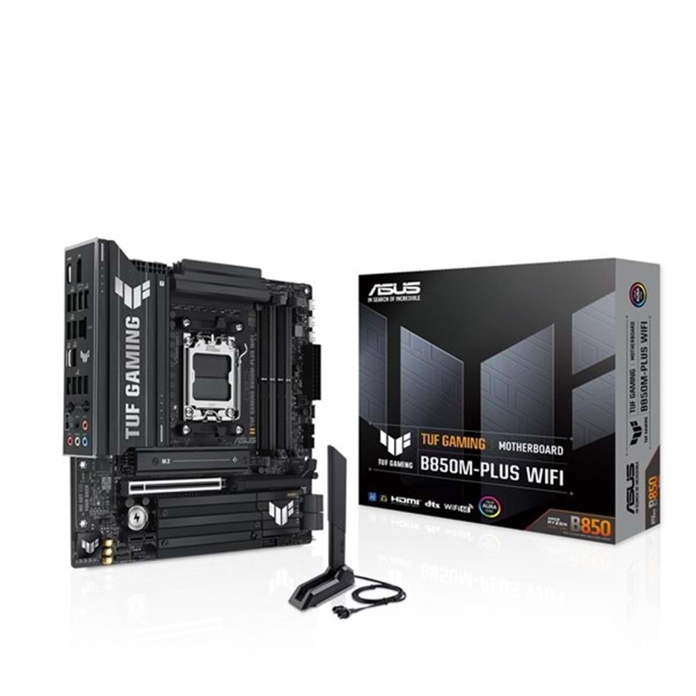 ASUS TUF GAMING B850M-E WIFI6E DDR5 HDMI-DP TYPEC PCIE 5.0 AM5 MATX