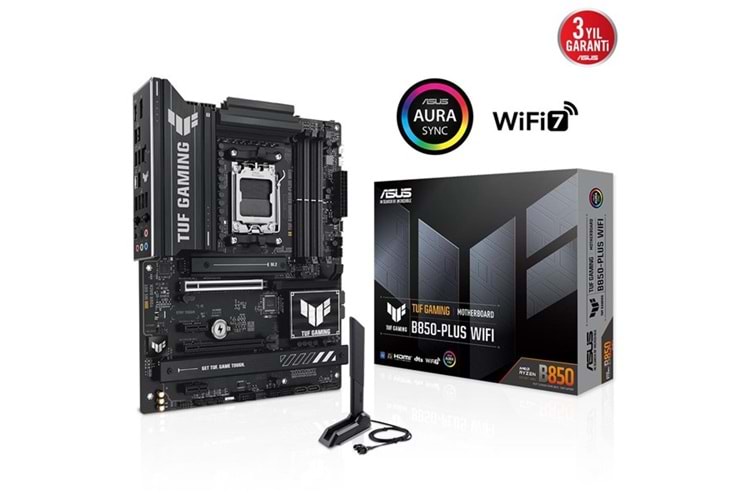 ASUS TUF GAMING B850-PLUS WIFI7 DDR5 HDMI-DP PCIE 5.0 AM5 ATX