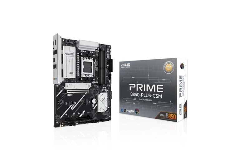 ASUS PRIME B850-PLUS CSM DDR5 HDMI-DP PCIE 5.0 AM5 ATX KURUMSAL ANAKART