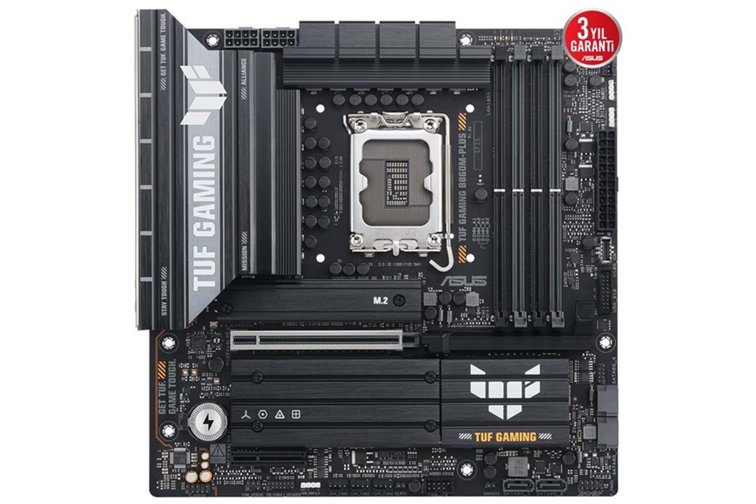 ASUS TUF GAMING B860M-PLUS DDR5 HDMI-DP PCIE 5.0 1851p mATX