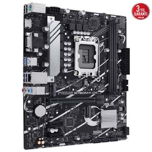 ASUS PRIME B760M-K D4 DDR4 HDMI PCIE 4.0 1700p mATX