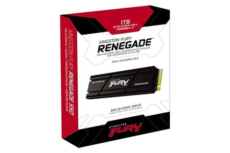  KINGSTON 1TB FURY RENEGADE SFYRSK/1000G 7300-6000MB/s M2 NVME GEN4 DİSK