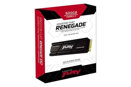 KINGSTON 500GB FURY RENEGADE SFYRSK/500G 7300-3900MB/s M2 NVME GEN4 DİSK