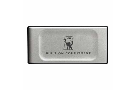 KINGSTON 4TB SXS2000/4000GA USB 3.2 SSD HARİCİ DİSK GÜMÜŞ