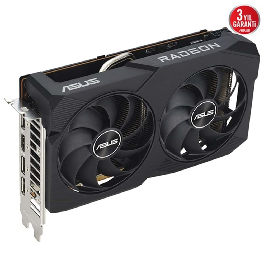 ASUS 8GB DUAL RX7600-O8G-V2 GDDR6 128bit PCIE 4.0