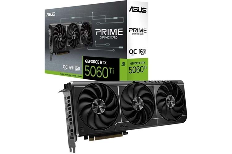 ASUS 16GB PRIME RTX5060TI-O16G GDDR7 128bit HDMI DP PCIe 5.0	