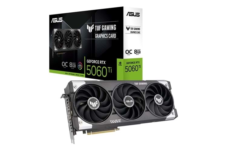 ASUS 8GB TUF GAMING RTX5060TI-O8G GDDR7 HDMI-DP PCIE 5.0